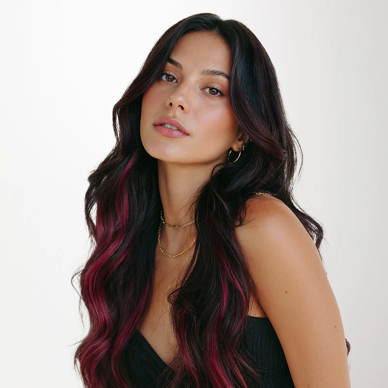 Tape-Ins Hair Extensions Colourful - Image 20