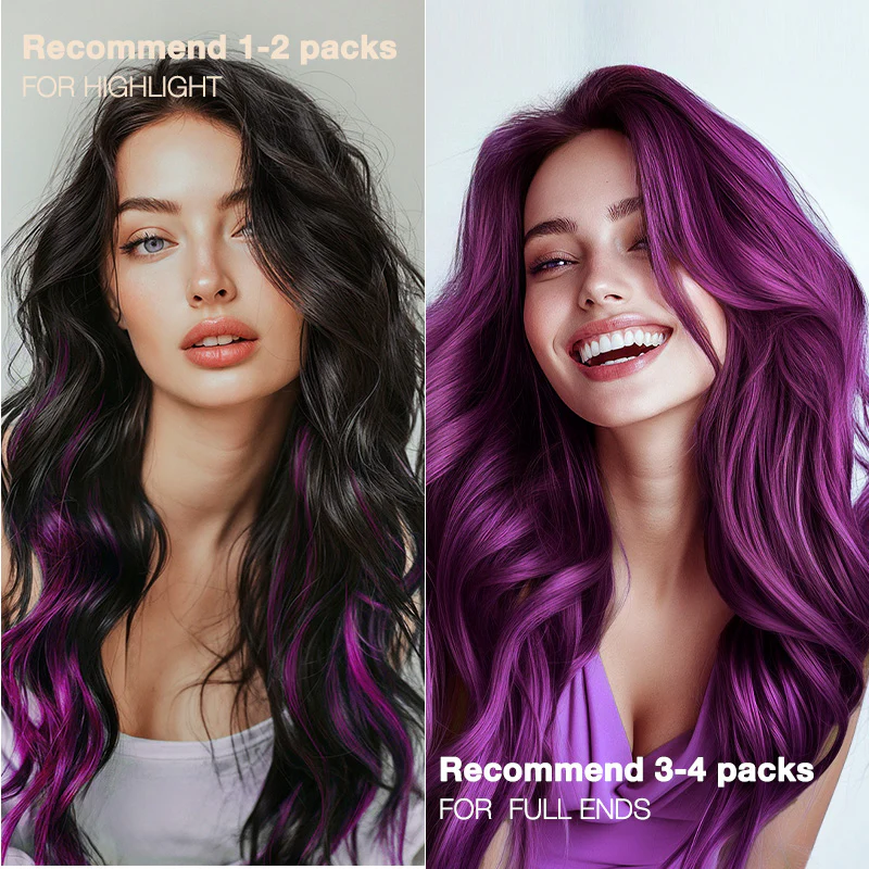 Violet Color Tape-Ins (25g-30g) - Image 9