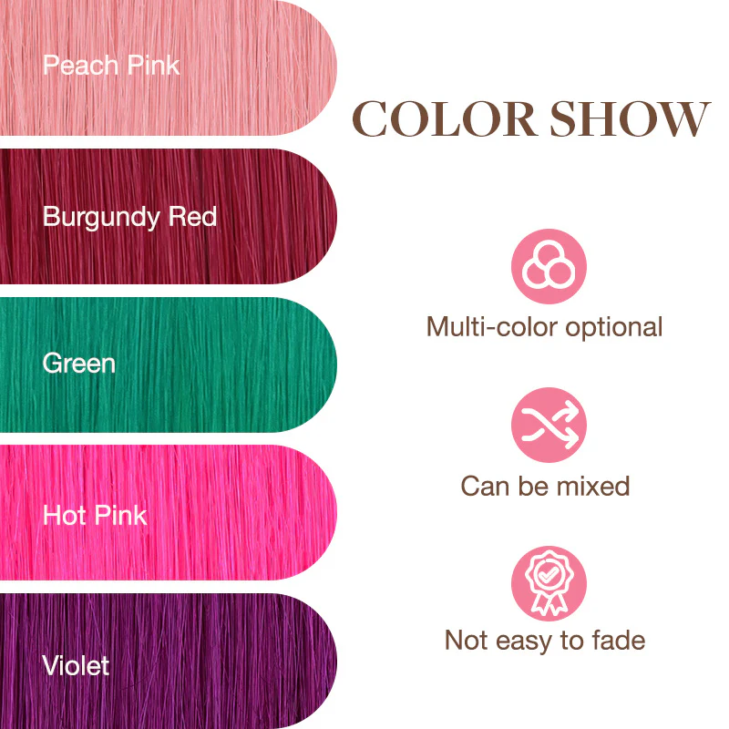 Green Color Tape-Ins (25g-30g) - Image 10