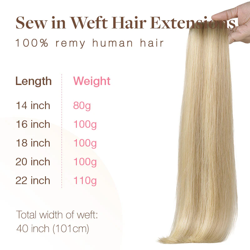 Weft Hair Extensions - Image 100