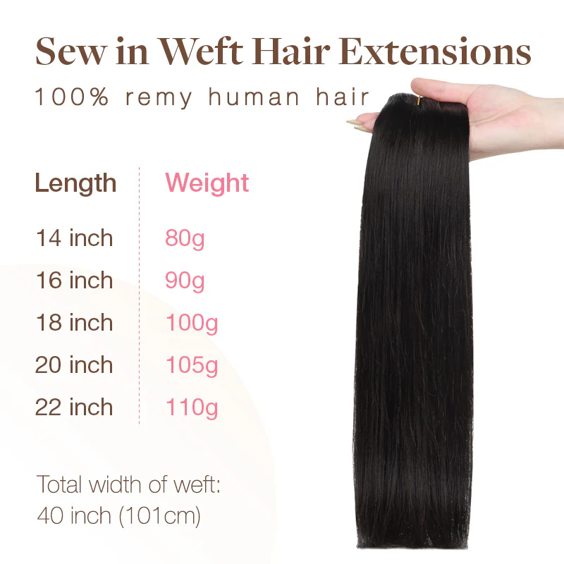 Weft Hair Extensions - Image 17