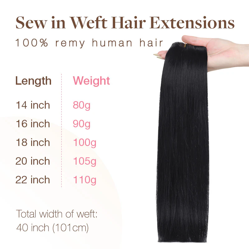 Weft Hair Extensions - Image 9